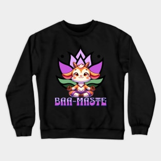 Baamaste Goat Yoga Crewneck Sweatshirt